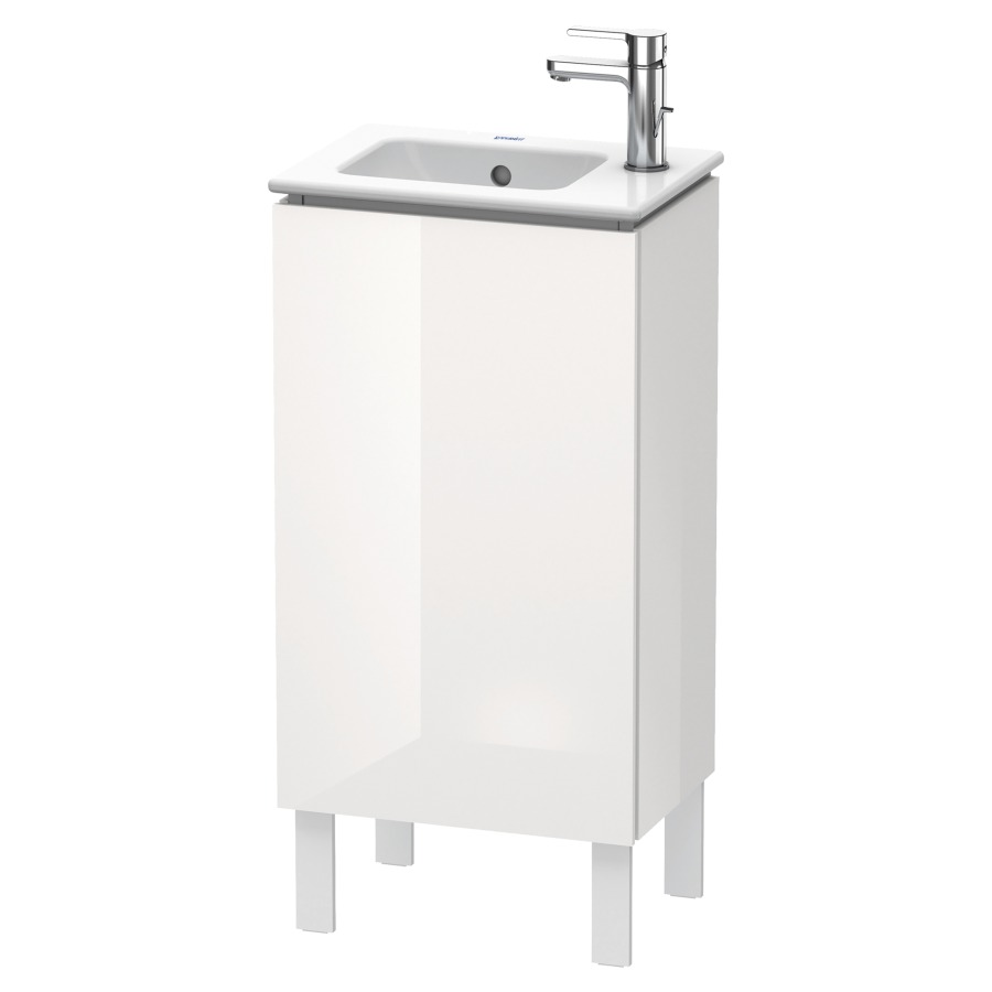 Élément inférieur L-CUBE
42,0 x 70,4 x 29,4 cm
armoire de tablette, 1 porte
charnière à gauche
pour lave-mains Me by Starck