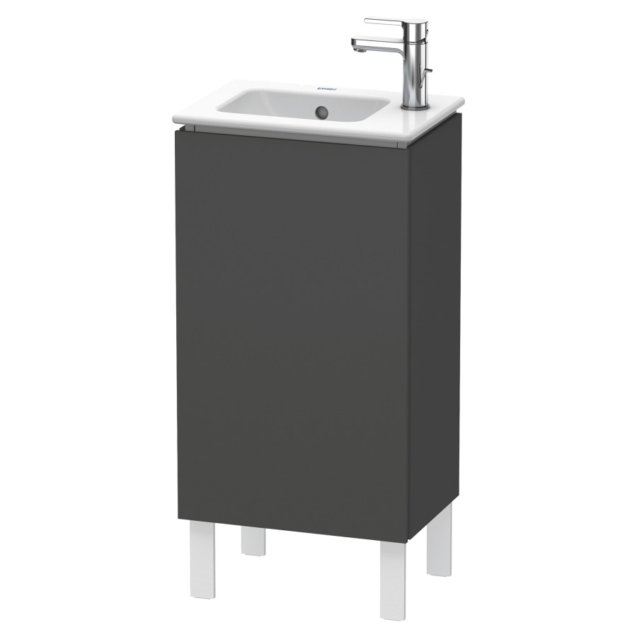 Élément inférieur L-CUBE
42,0 x 70,4 x 29,4 cm
armoire de tablette, 1 porte
charnière à gauche
pour lave-mains Me by Starck