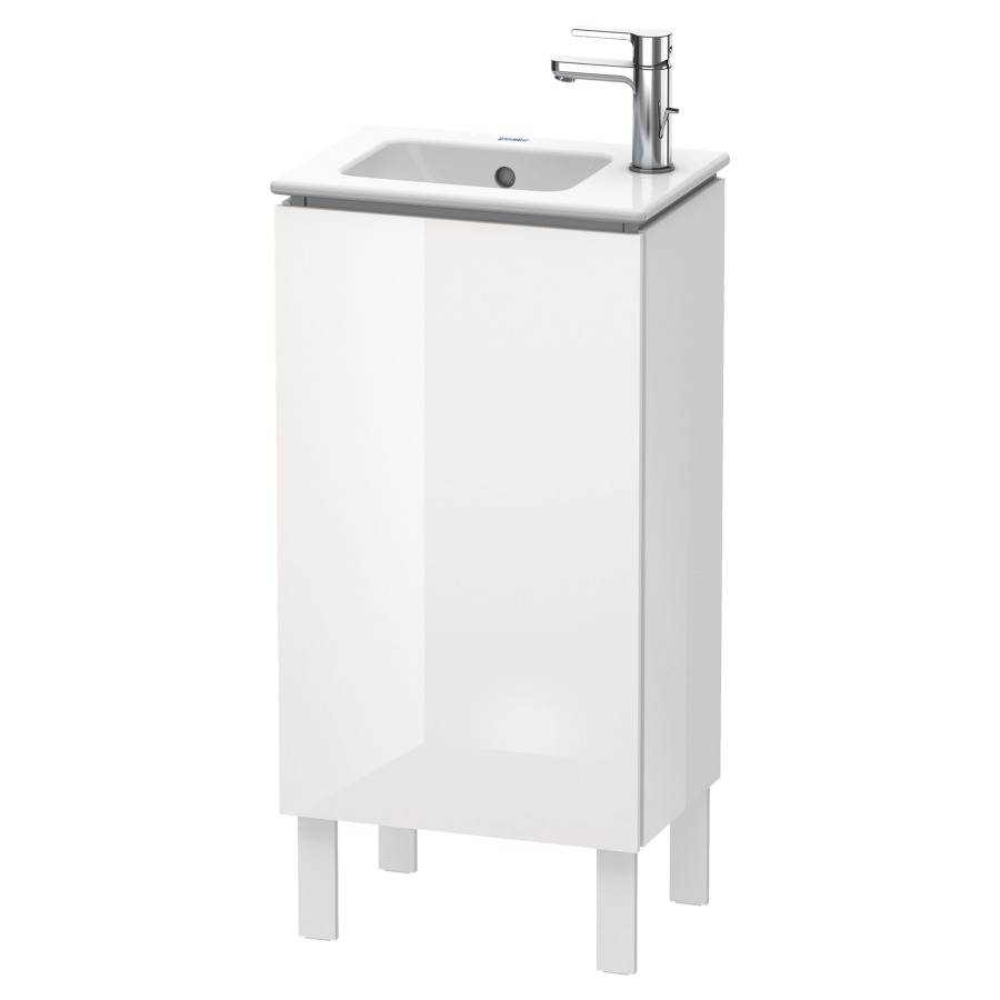 Élément inférieur L-CUBE
42,0 x 70,4 x 29,4 cm
armoire de tablette, 1 porte
charnière à gauche
pour lave-mains Me by Starck
