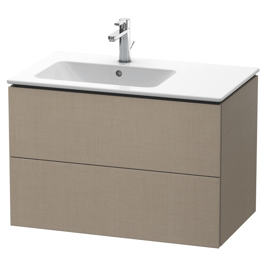 Élément inférieur L-CUBE
82,0 x 55,0 x 48,1 cm
élément à 2 tiroirs, pour
lavabo Me by Starck 212 880