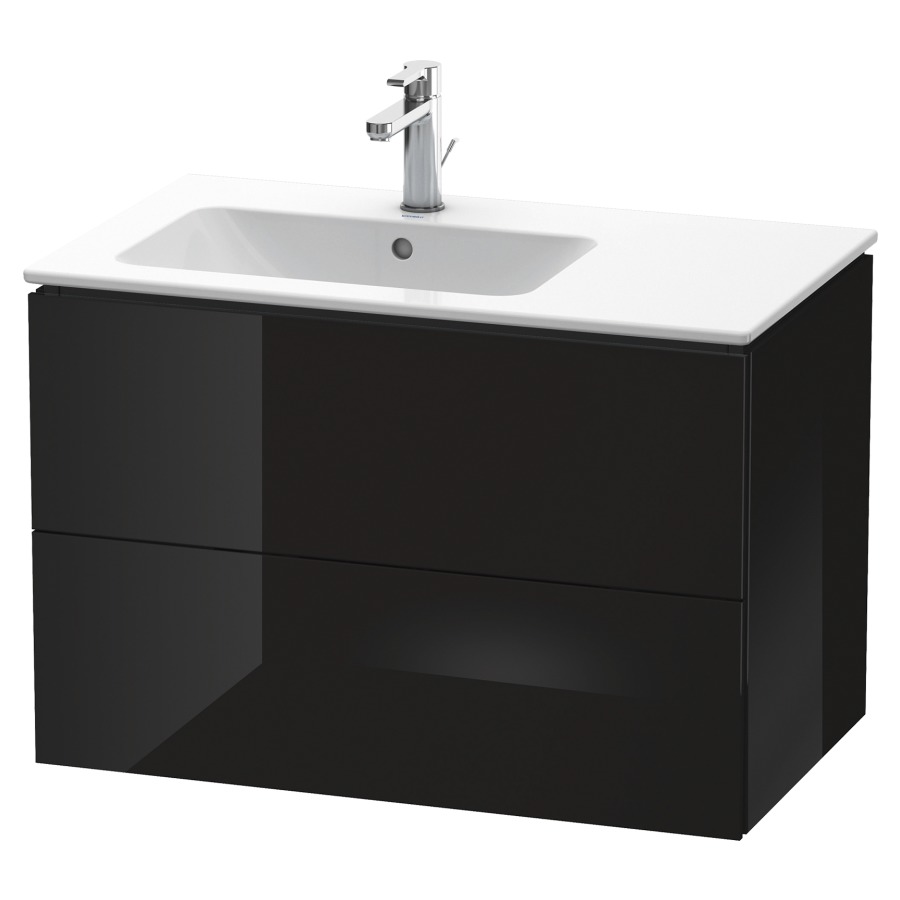 Élément inférieur L-CUBE
82,0 x 55,0 x 48,1 cm
élément à 2 tiroirs, pour
lavabo Me by Starck 212 880