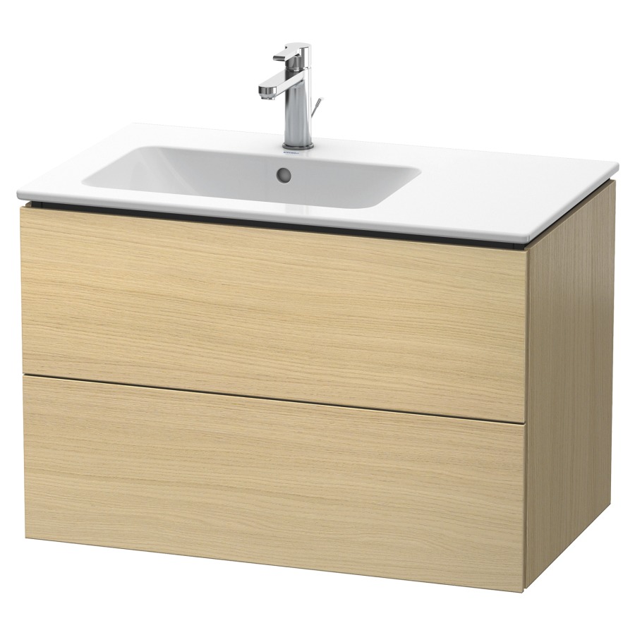 Élément inférieur L-CUBE
82,0 x 55,0 x 48,1 cm
élément à 2 tiroirs, pour
lavabo Me by Starck 212 880
