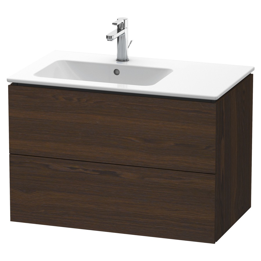 Élément inférieur L-CUBE
82,0 x 55,0 x 48,1 cm
élément à 2 tiroirs, pour
lavabo Me by Starck 212 880