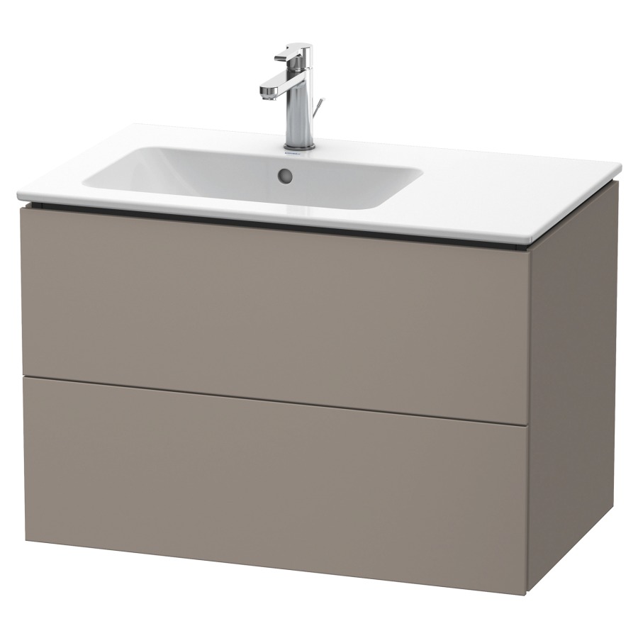 Élément inférieur L-CUBE
82,0 x 55,0 x 48,1 cm
élément à 2 tiroirs, pour
lavabo Me by Starck 212 880