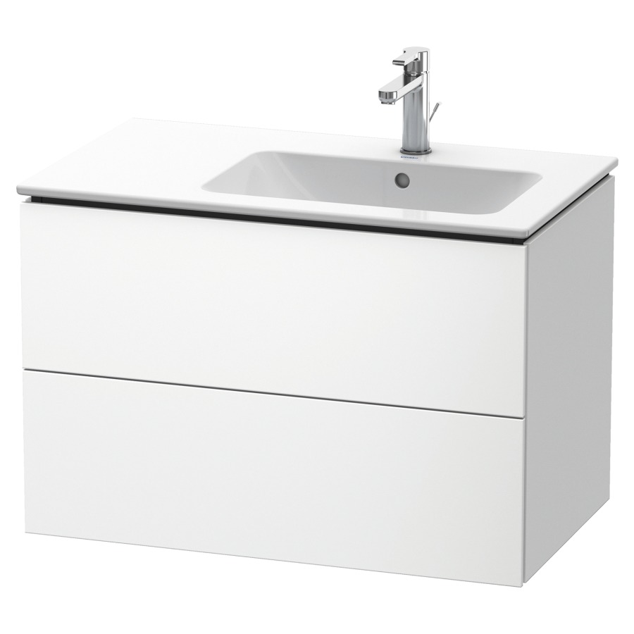 Élément inférieur L-CUBE
82,0 x 55,0 x 48,1 cm
élément à 2 tiroirs, pour
lavabo Me by Starck 212 881