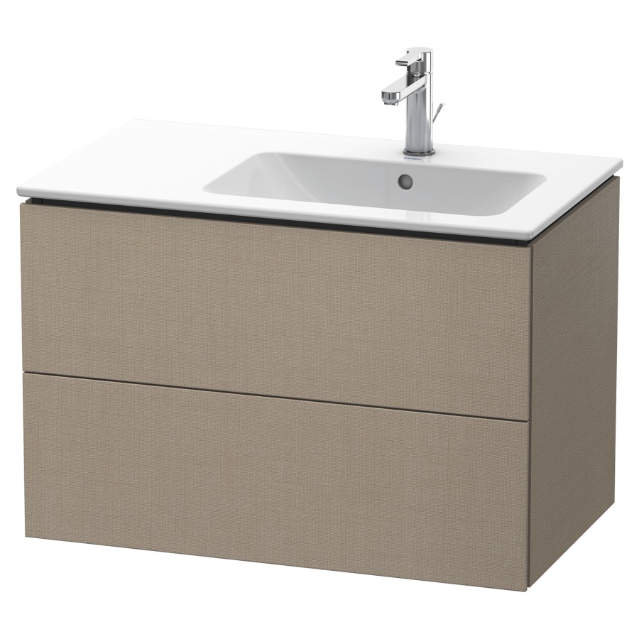 Élément inférieur L-CUBE
82,0 x 55,0 x 48,1 cm
élément à 2 tiroirs, pour
lavabo Me by Starck 212 881