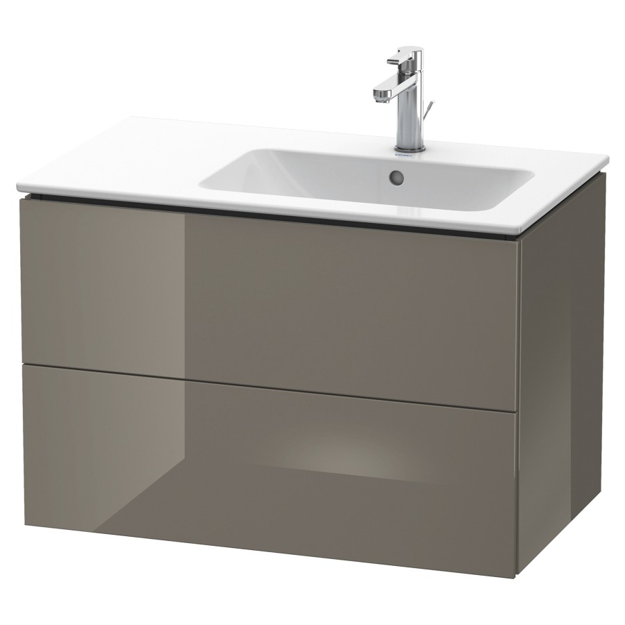 Élément inférieur L-CUBE
82,0 x 55,0 x 48,1 cm
élément à 2 tiroirs, pour
lavabo Me by Starck 212 881