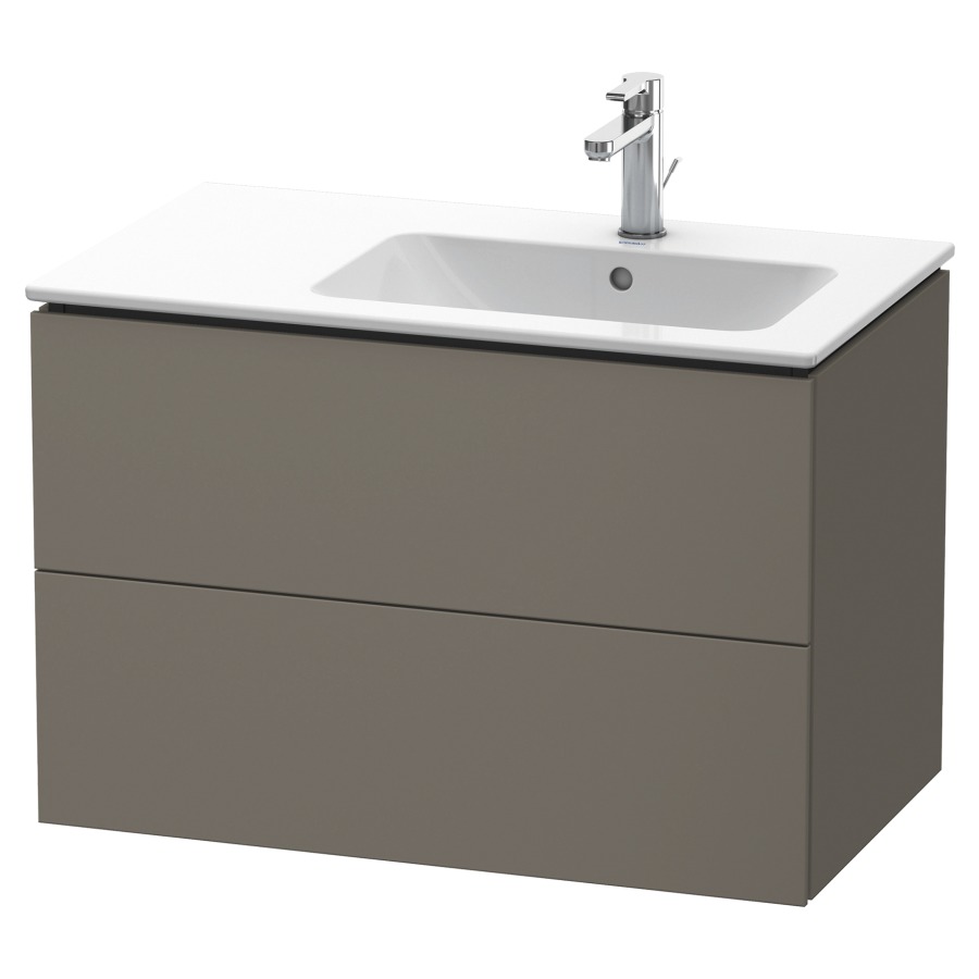 Élément inférieur L-CUBE
82,0 x 55,0 x 48,1 cm
élément à 2 tiroirs, pour
lavabo Me by Starck 212 881