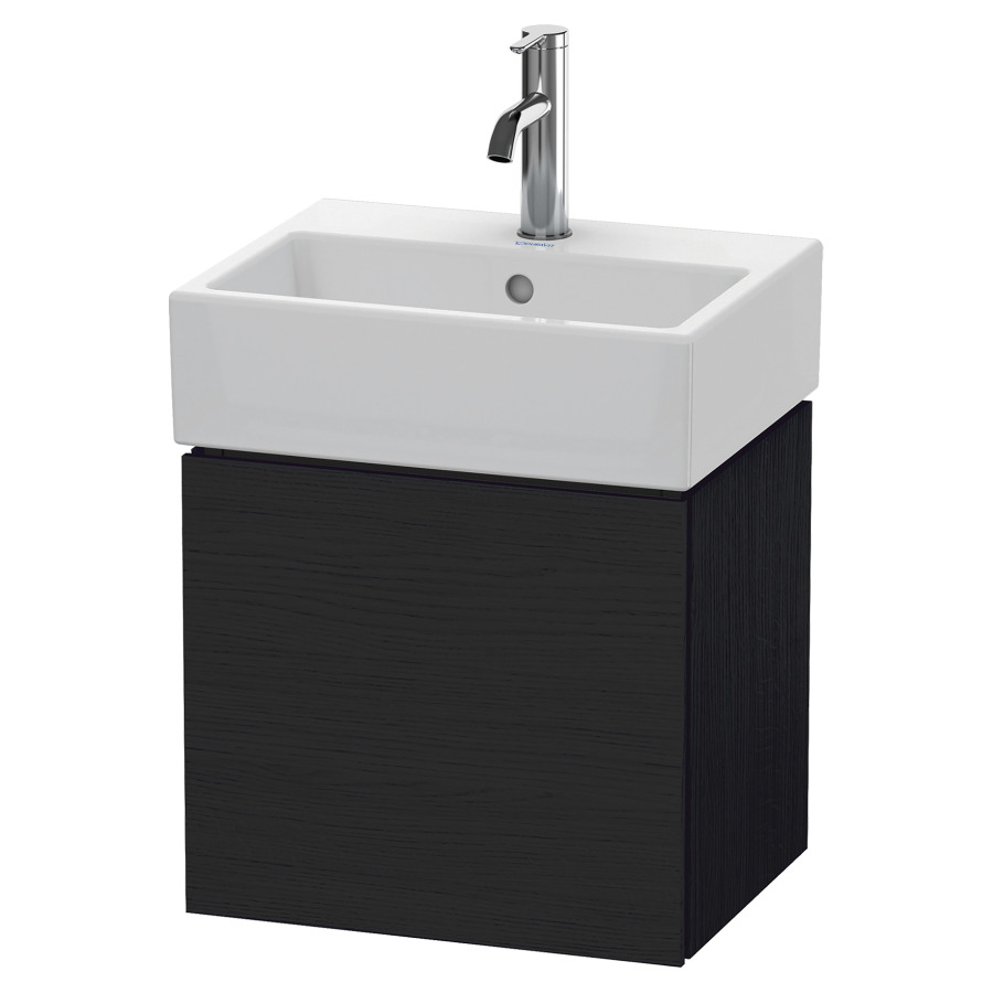 Élément inférieur L-CUBE
43,4 x 40,0 x 34,1 cm
armoire de tablette, 1 porte
charnière à droite, pour
lavabo Vero Air 212 373/374
