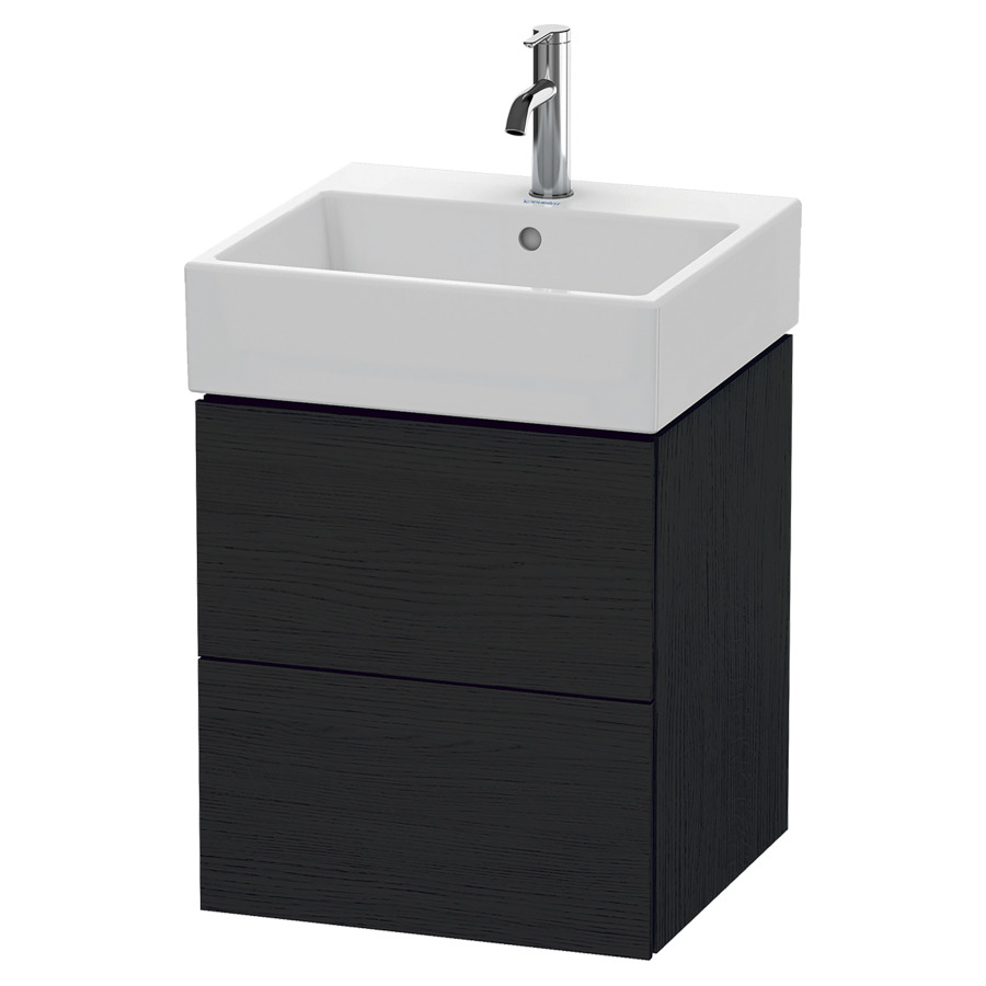 Élément inférieur L-CUBE
48,4 x 54,4 x 45,9 cm
élément à 2 tiroirs, pour
lavabo Vero Air 212 375-378