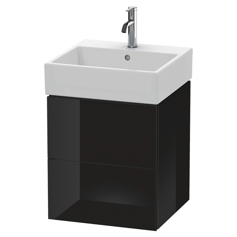 Élément inférieur L-CUBE
48,4 x 54,4 x 45,9 cm
élément à 2 tiroirs, pour
lavabo Vero Air 212 375-378
