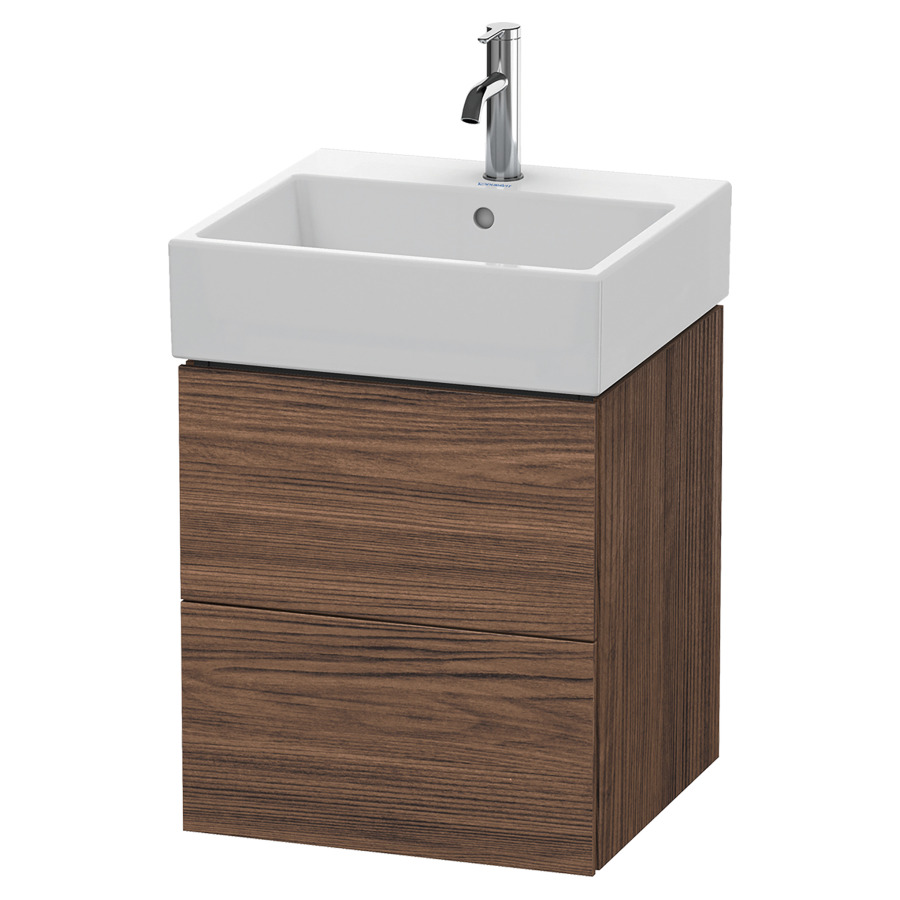 Élément inférieur L-CUBE
48,4 x 54,4 x 45,9 cm
élément à 2 tiroirs, pour
lavabo Vero Air 212 375-378