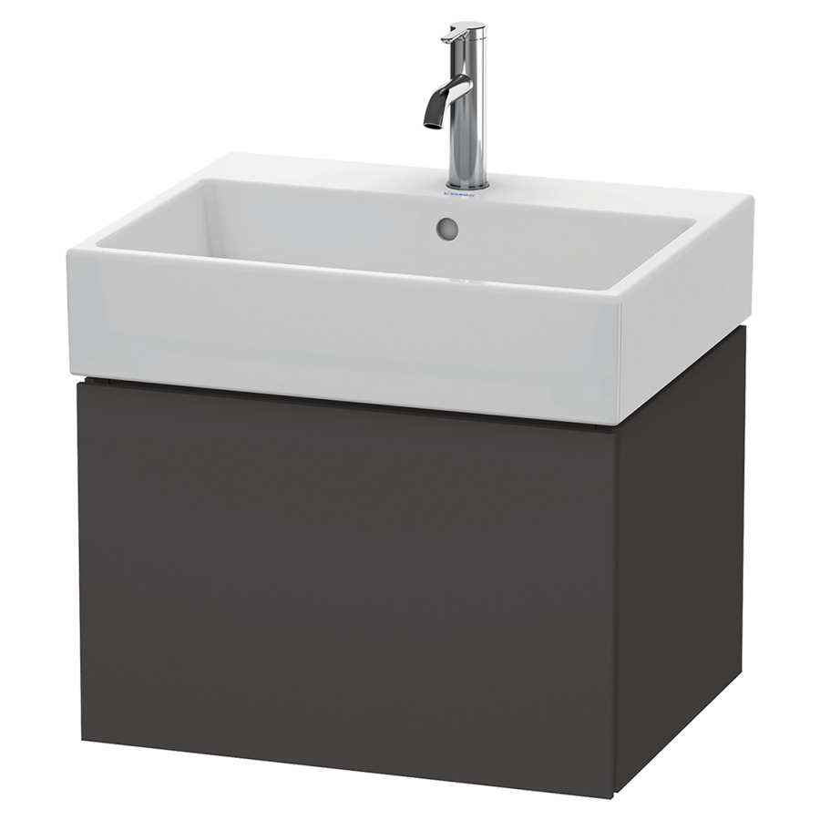 Élément inférieur L-CUBE
58,4 x 39,4 x 45,9 cm
élément à 1 tiroir, pour
lavabo Vero Air 212 379-382