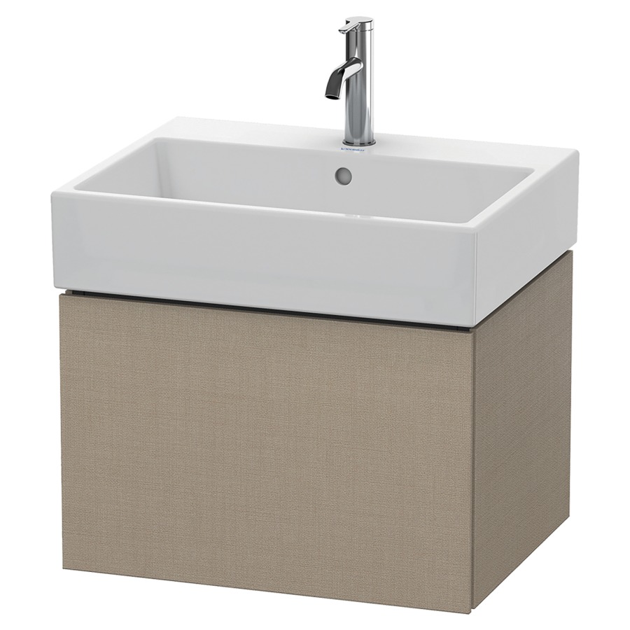 Élément inférieur L-CUBE
58,4 x 39,4 x 45,9 cm
élément à 1 tiroir, pour
lavabo Vero Air 212 379-382