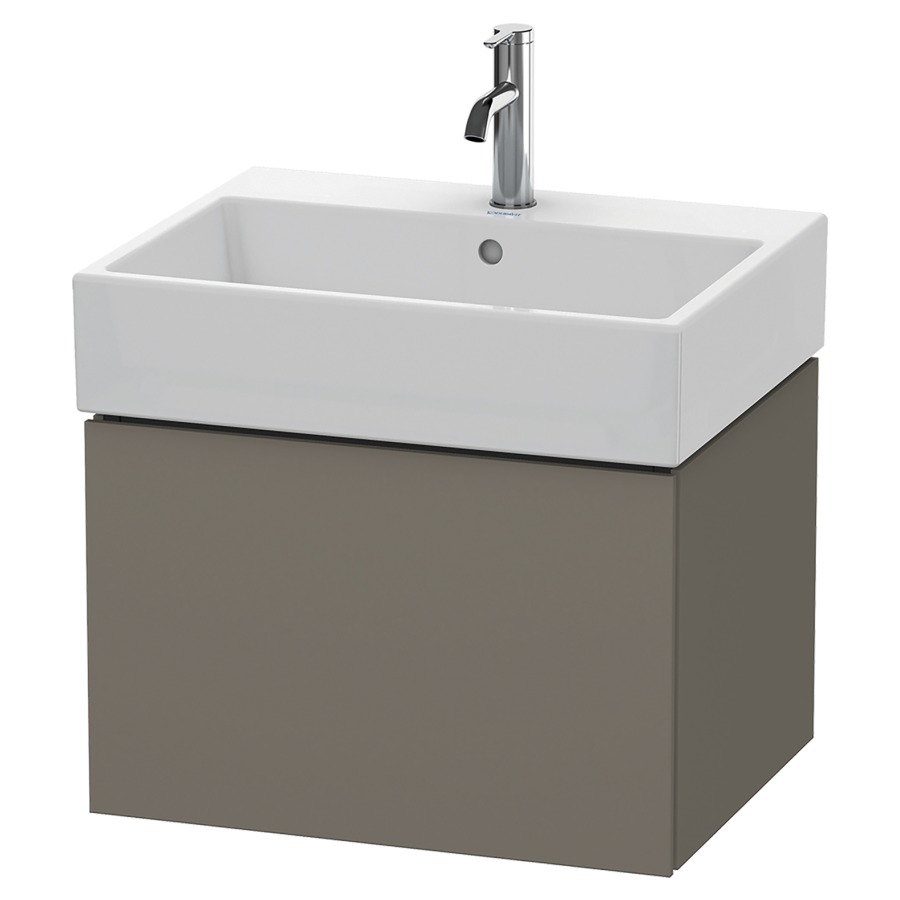 Élément inférieur L-CUBE
58,4 x 39,4 x 45,9 cm
élément à 1 tiroir, pour
lavabo Vero Air 212 379-382
