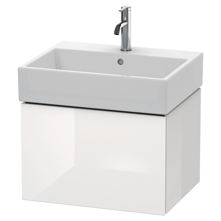 Élément inférieur L-CUBE
58,4 x 39,4 x 45,9 cm
élément à 1 tiroir, pour
lavabo Vero Air 212 379-382