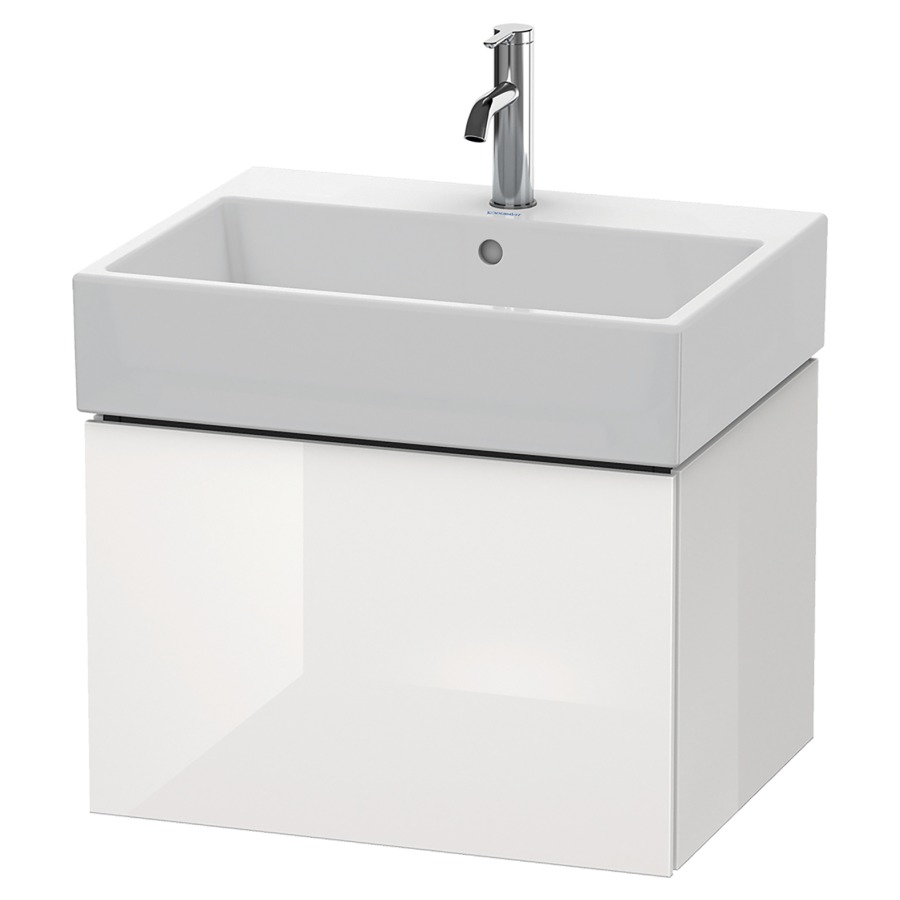 Élément inférieur L-CUBE
58,4 x 39,4 x 45,9 cm
élément à 1 tiroir, pour
lavabo Vero Air 212 379-382