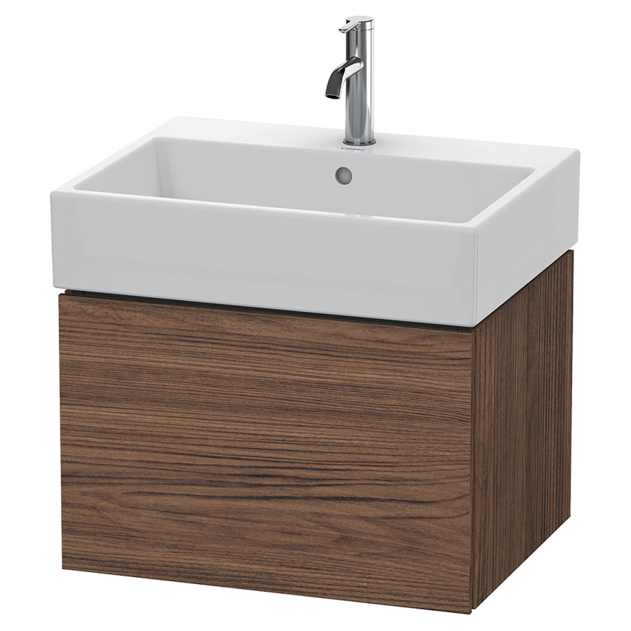 Unterbau L-CUBE
58,4 x 39,4 x 45,9 cm
Schubladenelement, 1 Schublade
zu Waschtisch Vero Air
212 379-382