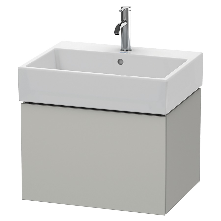 Élément inférieur L-CUBE
58,4 x 39,4 x 45,9 cm
élément à 1 tiroir, pour
lavabo Vero Air 212 379-382