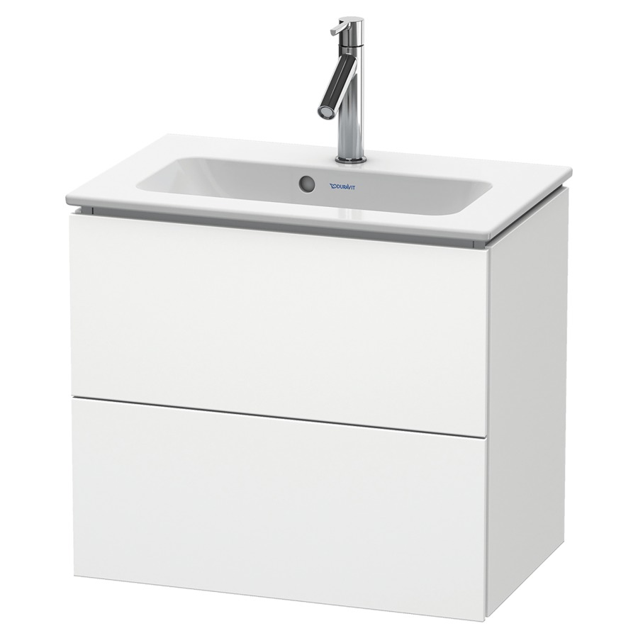 Élément inférieur L-CUBE
62,0 x 55,0 x 39,1 cm
élément à 2 tiroirs, pour
lavabo Me by Starck 211 380