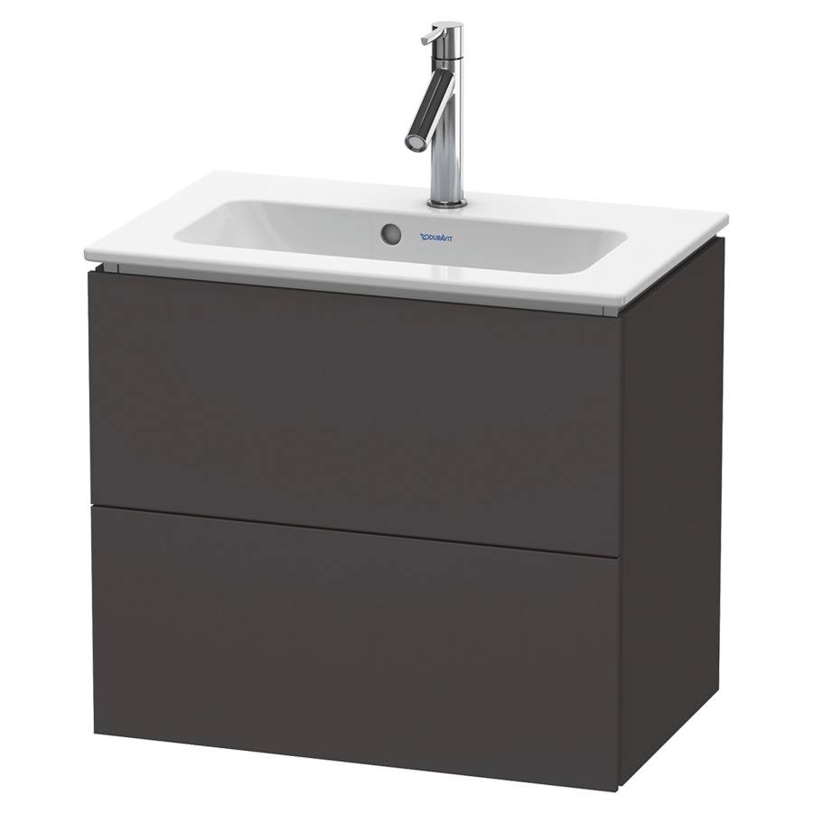 Élément inférieur L-CUBE
62,0 x 55,0 x 39,1 cm
élément à 2 tiroirs, pour
lavabo Me by Starck 211 380
