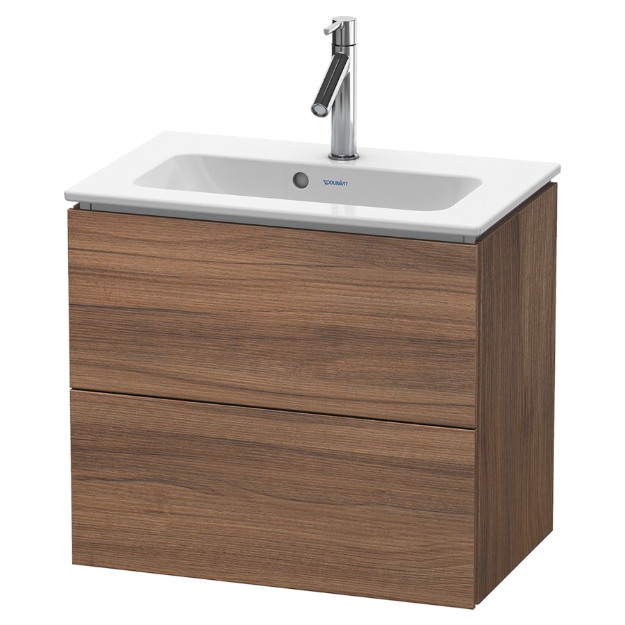Élément inférieur L-CUBE
62,0 x 55,0 x 39,1 cm
élément à 2 tiroirs, pour
lavabo Me by Starck 211 380