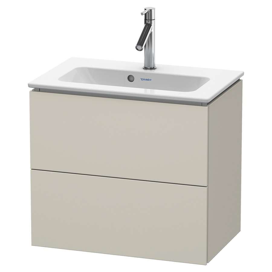 Élément inférieur L-CUBE
62,0 x 55,0 x 39,1 cm
élément à 2 tiroirs, pour
lavabo Me by Starck 211 380