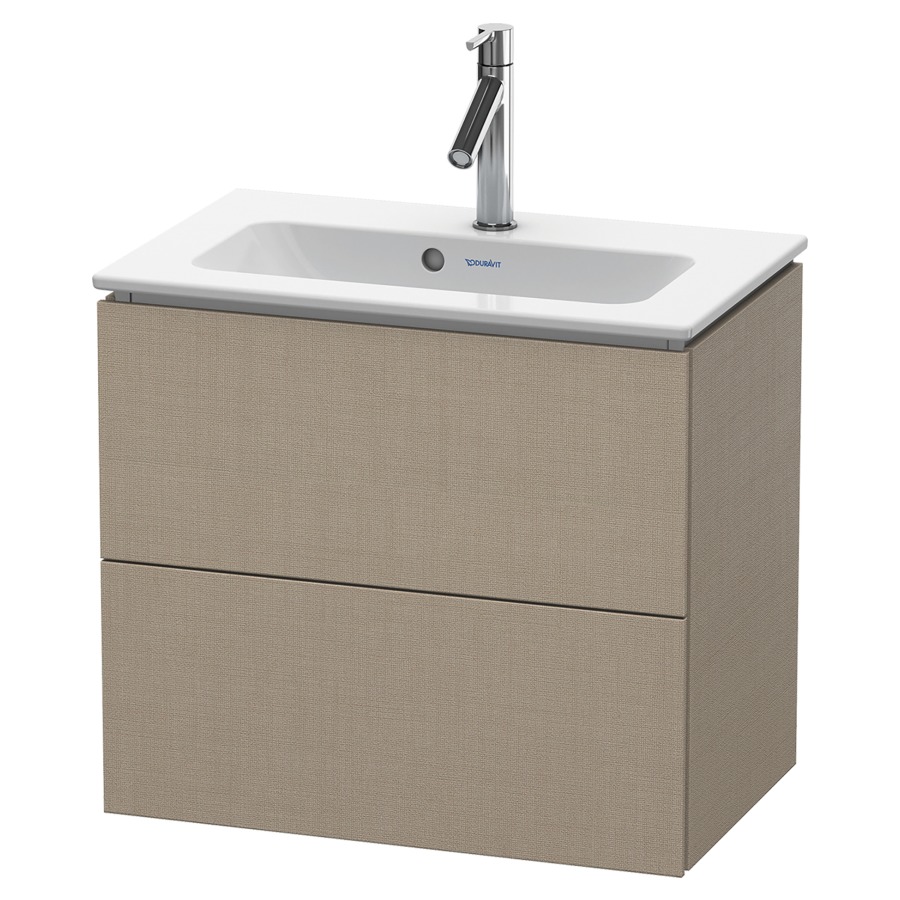 Élément inférieur L-CUBE
62,0 x 55,0 x 39,1 cm
élément à 2 tiroirs, pour
lavabo Me by Starck 211 380