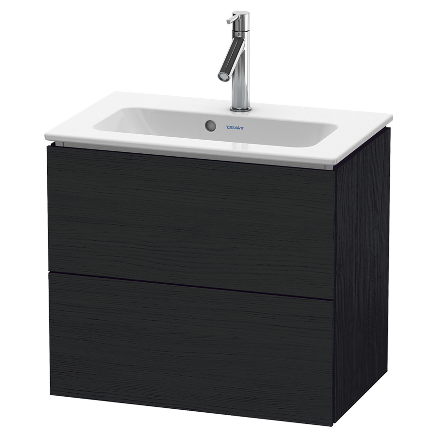 Élément inférieur L-CUBE
62,0 x 55,0 x 39,1 cm
élément à 2 tiroirs, pour
lavabo Me by Starck 211 380
