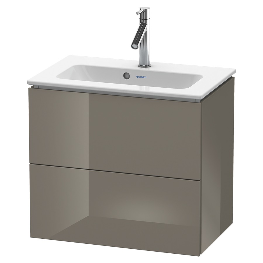 Élément inférieur L-CUBE
62,0 x 55,0 x 39,1 cm
élément à 2 tiroirs, pour
lavabo Me by Starck 211 380