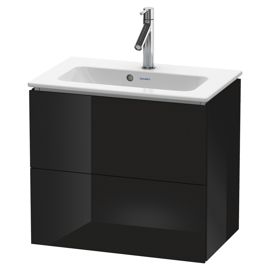 Élément inférieur L-CUBE
62,0 x 55,0 x 39,1 cm
élément à 2 tiroirs, pour
lavabo Me by Starck 211 380