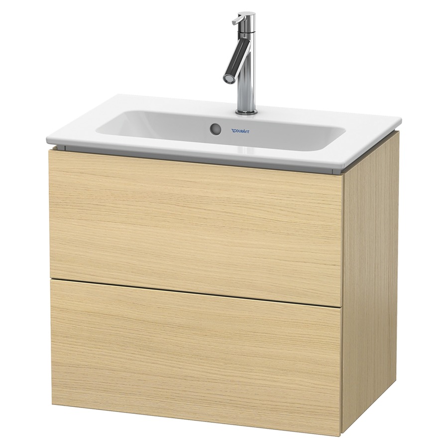 Élément inférieur L-CUBE
62,0 x 55,0 x 39,1 cm
élément à 2 tiroirs, pour
lavabo Me by Starck 211 380