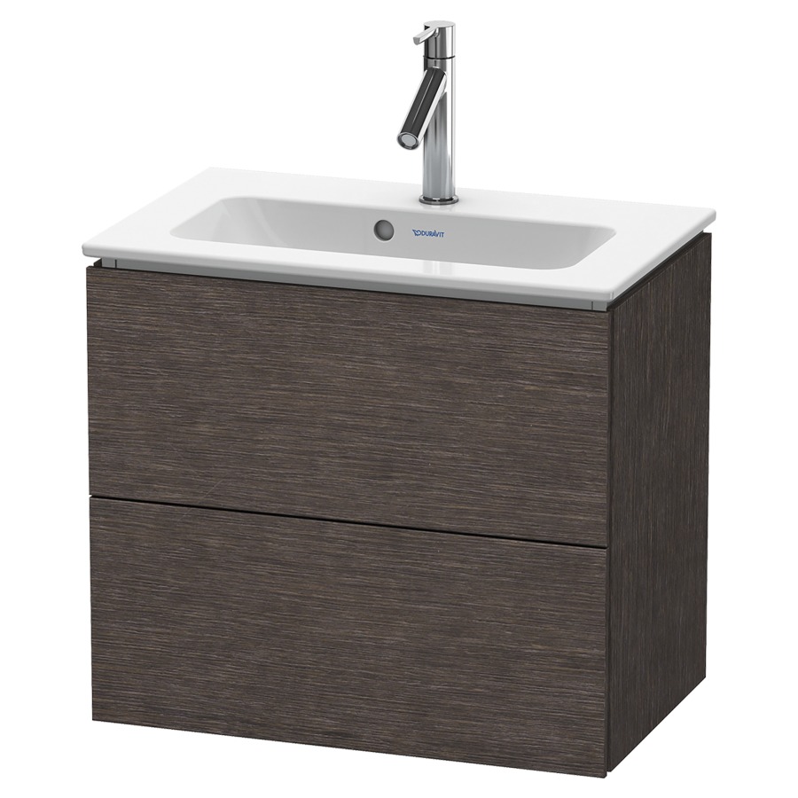 Élément inférieur L-CUBE
62,0 x 55,0 x 39,1 cm
élément à 2 tiroirs, pour
lavabo Me by Starck 211 380