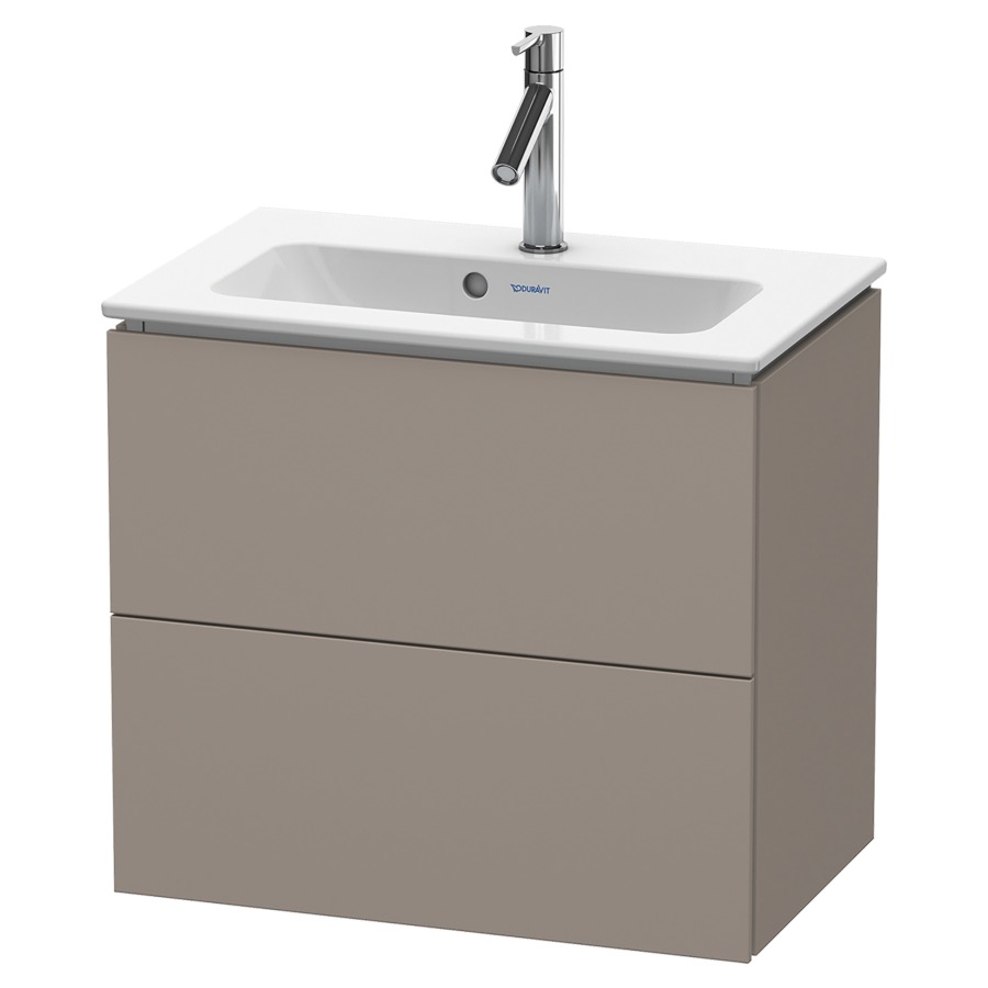 Élément inférieur L-CUBE
62,0 x 55,0 x 39,1 cm
élément à 2 tiroirs, pour
lavabo Me by Starck 211 380