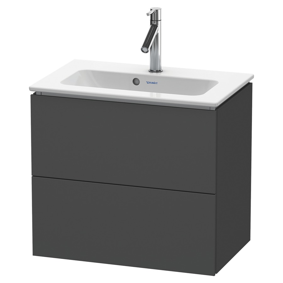 Élément inférieur L-CUBE
62,0 x 55,0 x 39,1 cm
élément à 2 tiroirs, pour
lavabo Me by Starck 211 380