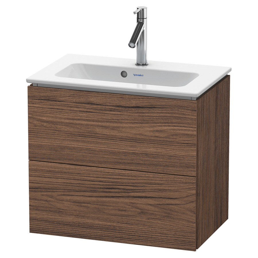 Élément inférieur L-CUBE
62,0 x 55,0 x 39,1 cm
élément à 2 tiroirs, pour
lavabo Me by Starck 211 380
