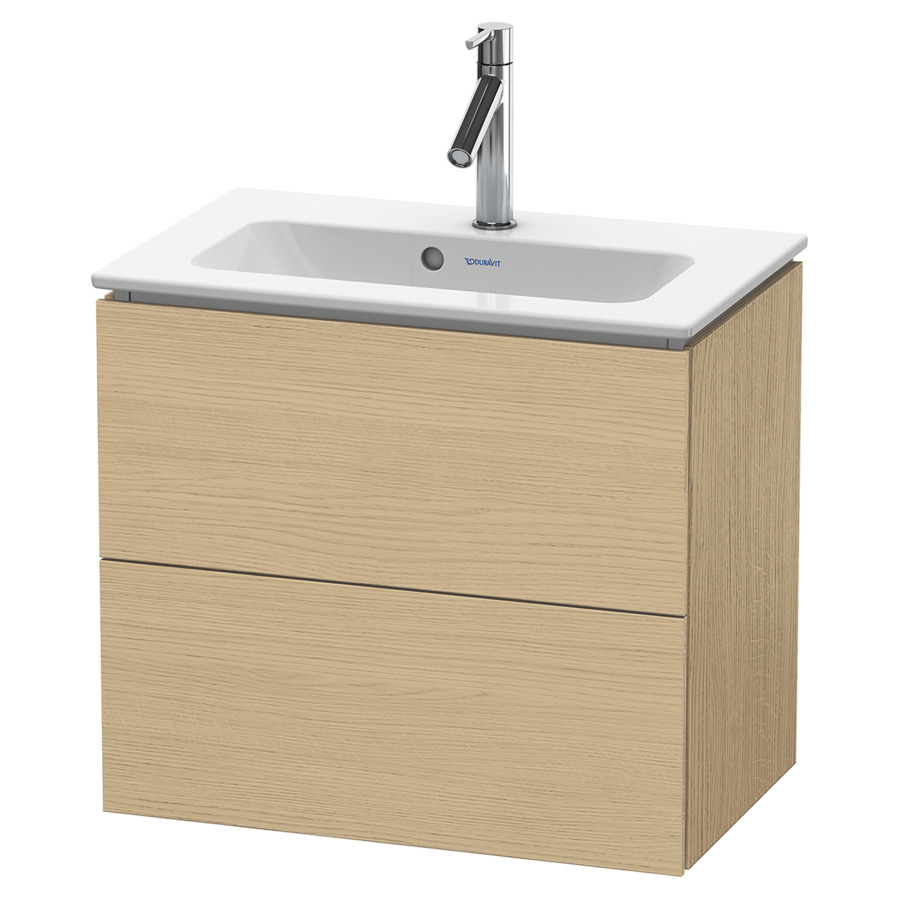 Élément inférieur L-CUBE
62,0 x 55,0 x 39,1 cm
élément à 2 tiroirs, pour
lavabo Me by Starck 211 380