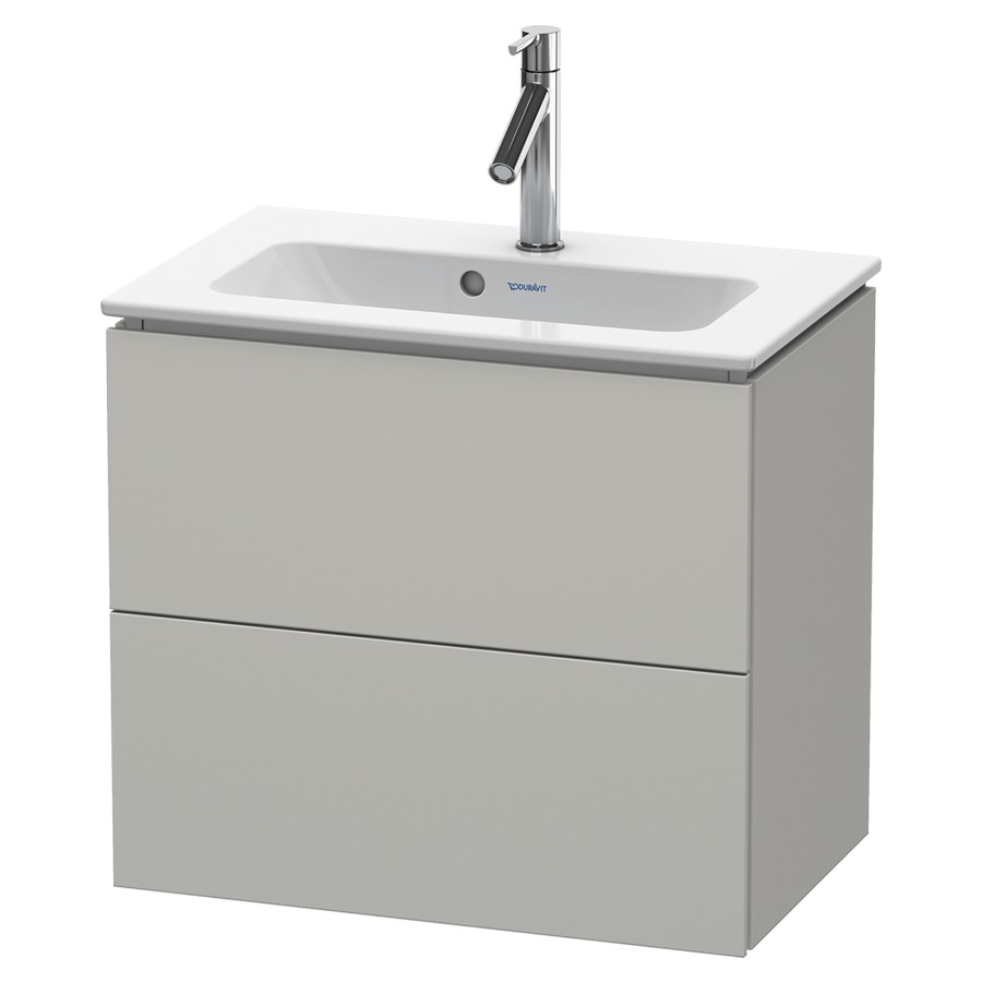 Élément inférieur L-CUBE
62,0 x 55,0 x 39,1 cm
élément à 2 tiroirs, pour
lavabo Me by Starck 211 380