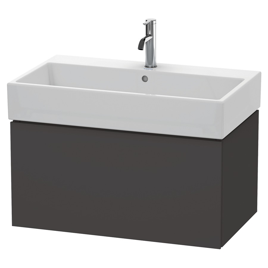 Élément inférieur L-CUBE
78,4 x 39,4 x 45,9 cm
élément à 1 tiroir, pour
lavabo Vero Air 212 383-386