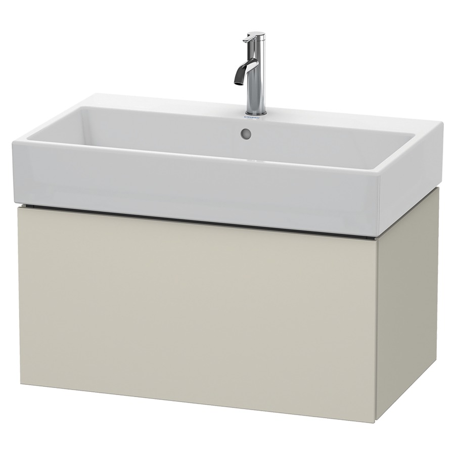Élément inférieur L-CUBE
78,4 x 39,4 x 45,9 cm
élément à 1 tiroir, pour
lavabo Vero Air 212 383-386