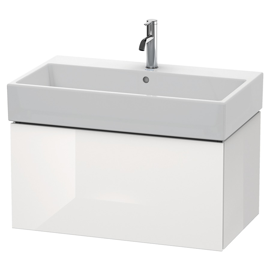 Élément inférieur L-CUBE
78,4 x 39,4 x 45,9 cm
élément à 1 tiroir, pour
lavabo Vero Air 212 383-386