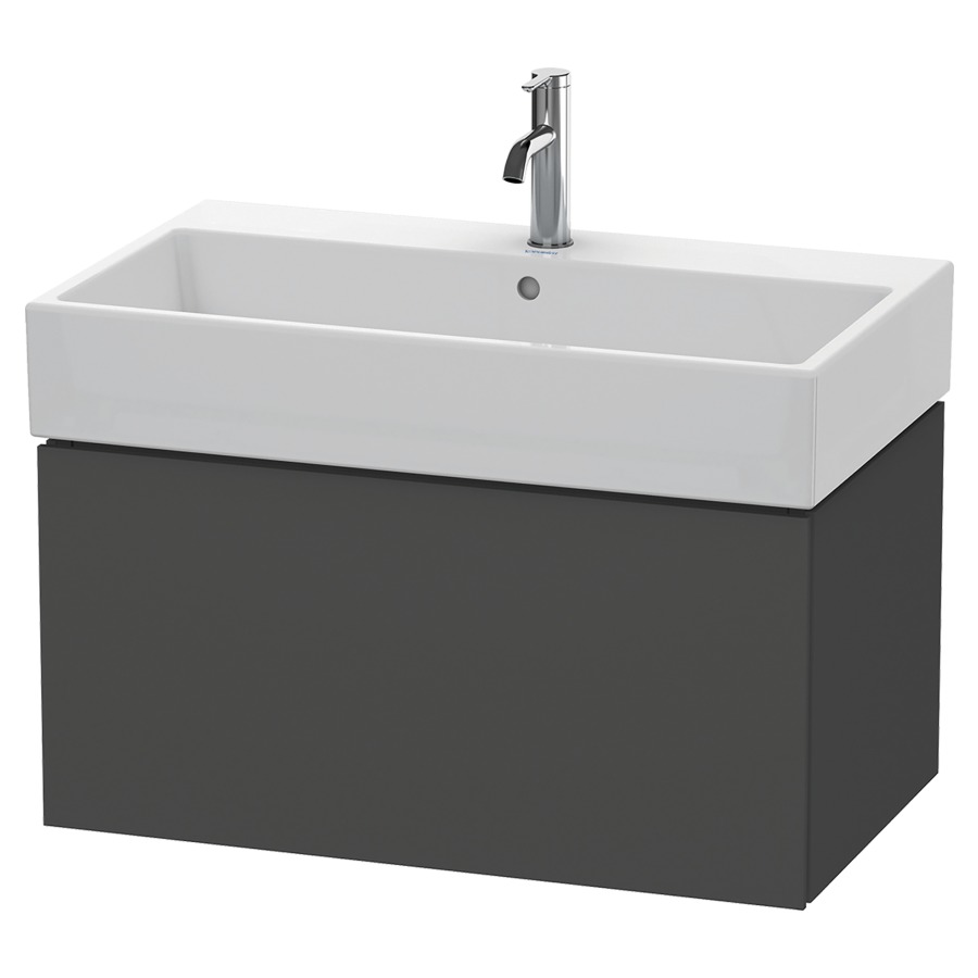 Élément inférieur L-CUBE
78,4 x 39,4 x 45,9 cm
élément à 1 tiroir, pour
lavabo Vero Air 212 383-386