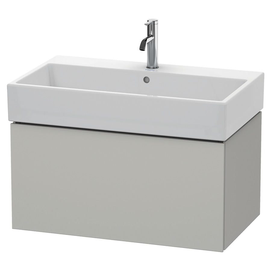 Élément inférieur L-CUBE
78,4 x 39,4 x 45,9 cm
élément à 1 tiroir, pour
lavabo Vero Air 212 383-386