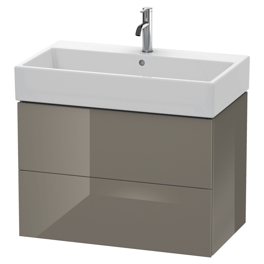 Élément inférieur L-CUBE
78,4 x 54,4 x 45,9 cm
élément à 2 tiroirs, pour
lavabo Vero Air 212 383-386