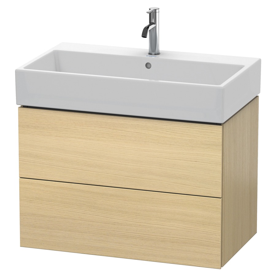 Élément inférieur L-CUBE
78,4 x 54,4 x 45,9 cm
élément à 2 tiroirs, pour
lavabo Vero Air 212 383-386