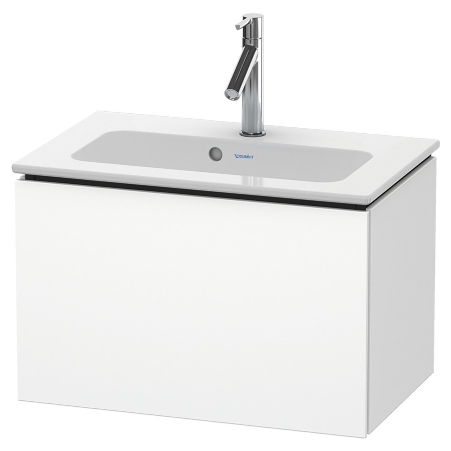 Élément inférieur L-CUBE
62,0 x 40,0 x 38,5 cm
élément à 1 tiroir, pour
lavabo Me by Starck 211 380