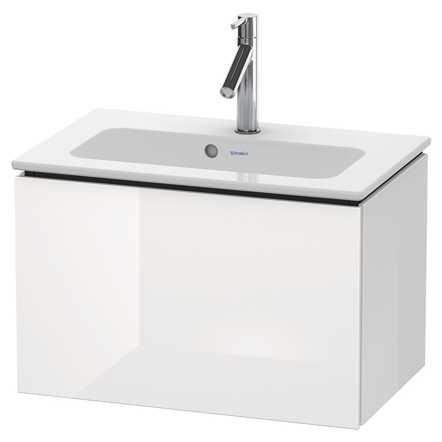 Élément inférieur L-CUBE
62,0 x 40,0 x 38,5 cm
élément à 1 tiroir, pour
lavabo Me by Starck 211 380