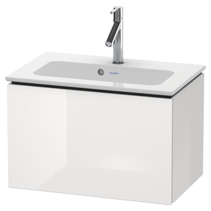 Élément inférieur L-CUBE
62,0 x 40,0 x 38,5 cm
élément à 1 tiroir, pour
lavabo Me by Starck 211 380