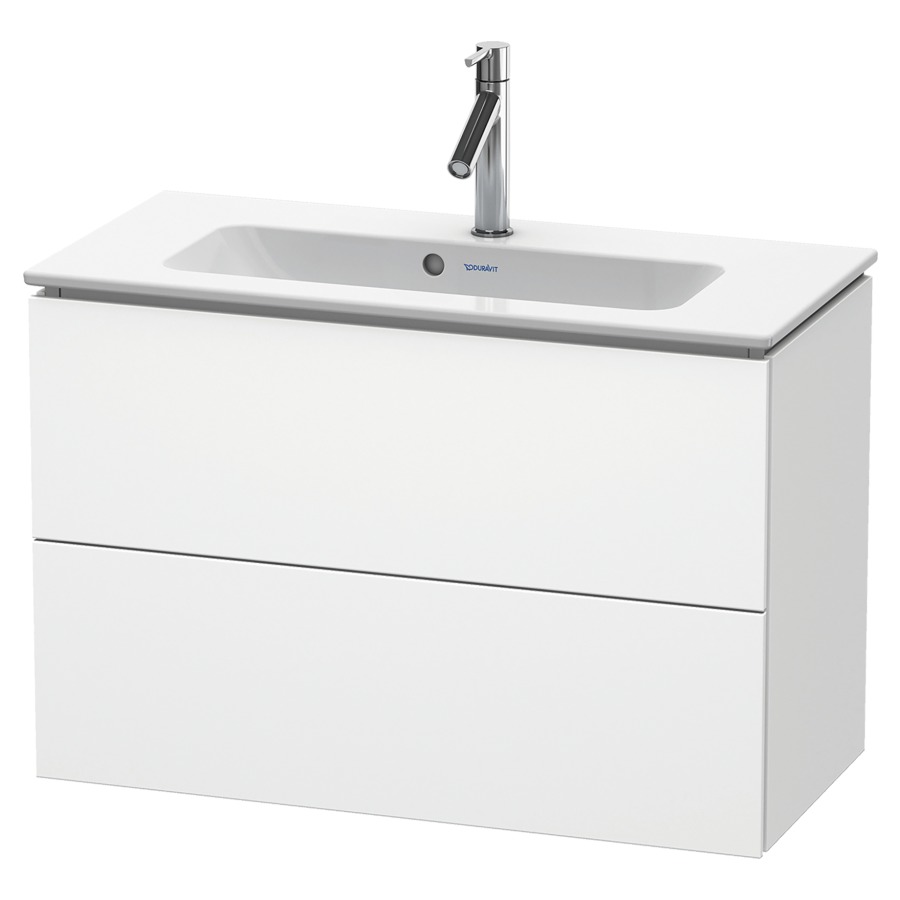 Élément inférieur L-CUBE
82,0 x 55,0 x 39,1 cm
élément à 2 tiroirs, pour
lavabo Me by Starck 211 380