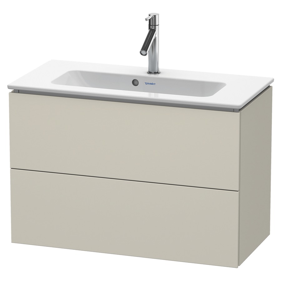Élément inférieur L-CUBE
82,0 x 55,0 x 39,1 cm
élément à 2 tiroirs, pour
lavabo Me by Starck 211 380